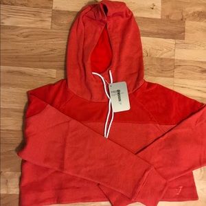 Gymshark NikkiB Surface hoodie Coral size M